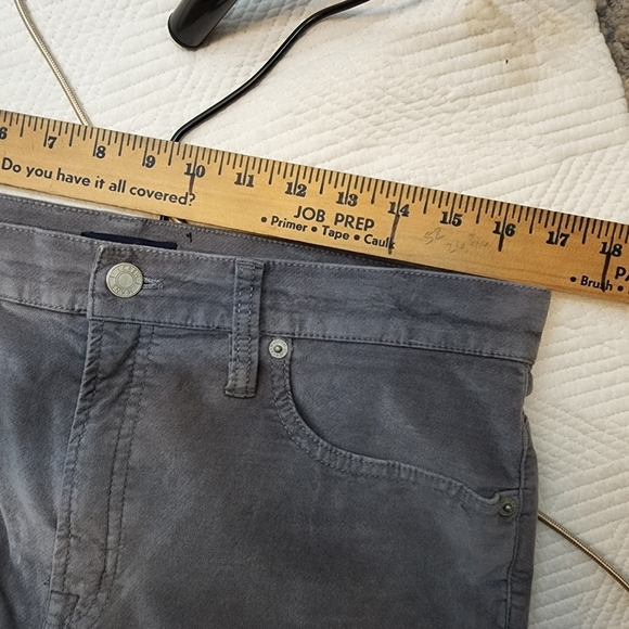 J. CREW velvety grey 9" highrise toothpick pants. - Picture 14 of 14